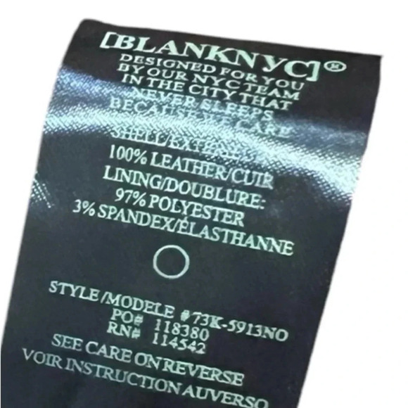 Blank NYC REAL Suede Leather Moto Jacket in beautiful rust El Dorado color - Picture 7 of 7